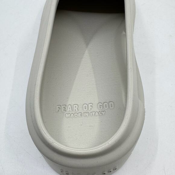 NWT FEAR OF GOD The California Slip On Cement - Picture 8 of 15